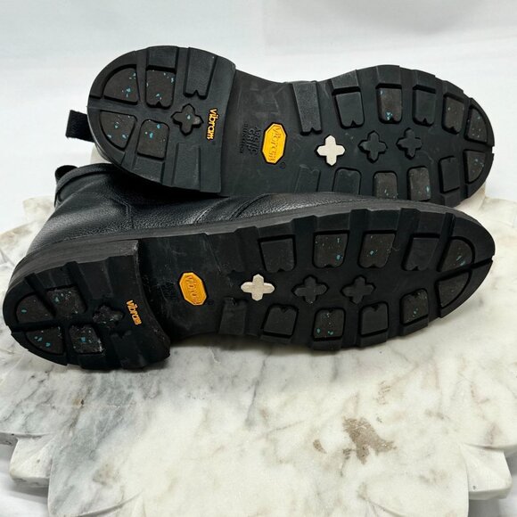 Allen Edmonds ALPINE Weatherproof Genuine Leather Chukka Boots 9D Black Grain - Picture 12 of 16